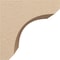 Ekena Millwork 9"W x 9"D x 9"H Wide Legacy Rough Cedar Woodgrain TimberThane Corbel, Primed Tan CORUR09X09X09LGYRCPR - alternate 5